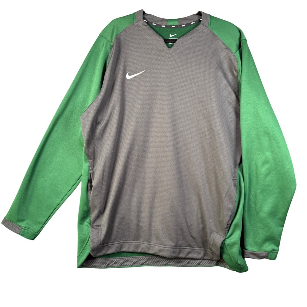 Nike Dri-FIT Training‎ Pullover Sweatshirt Men Sz XL 1/4 Zip Y2K '08 Retro Piece